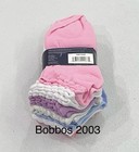 Gap Kids Girls Cotton 8-pairs Quarter Socks  Multicolor  M l  shoe Size  3-10 