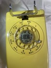 Western Electric Rotary Wall Phone Yellow Bell System Vintage 
