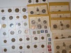 Canada Mixed  Coin Lot Of 7 Uncirculated  54 Circulated Coins 10 Postage Stamps 