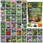 Medicinal Herb Seeds Variety Pack - 36 Heirloom Non-gmo Healing Herbs For Wellne