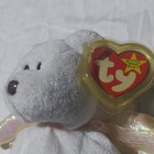 Very Rare Orig Ty Beanie Babies Halo White Bear Angel Plush Iridescent Wings 98