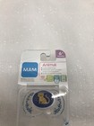 Mam Animal Infant Baby Binky Pacifier Soothie 2pk Cat Llama Unisex 6  Months New