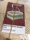 Basket Weaving 101 Kit Beth s Market Basket  K-511 5  X 9 5    x 5 5    Usa New