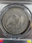 Pcgs Au Details 1842 Seated Liberty Dollar Cleaned  Nice Eye Appeal