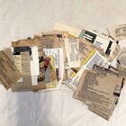 Vintage Handwritten  Typed   Cutouts Recipe Cards Grandma Core Grannycore 