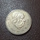 1948 Mexico 1 Peso Morelos Coin  Uncertified Ungraded Circulated
