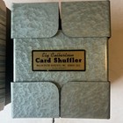 Vintage Ely Culbertson Canasta Card Shuffler Green 1950   s Working Box