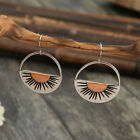 Fashion 925 Silver Gemstone Dangle Drop Earrings Women Party Jewelry Ear Gifts