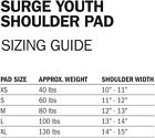 Riddell Surge Youth Shoulder Pad Small 11 -12  60lbs