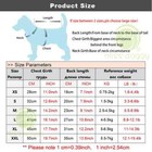 Dog Jeans Jacket Cool Puppy Denim For Small Medium Dogs Cats Lapel Harness Vests