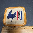 Vintage Us Mail Postal Service Post Office Uniform Patch 1970s 