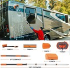 18-foot Long-handledcar Wash Brush Cleaning Kit including 3-12 Footextensionpole