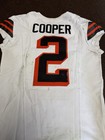 2024 Amari Cooper Browns Throwback Game Used Worn Jersey 9 29 Vs Raiders Coa