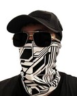Niepce Cyberpunk Streetwear Gaiter Graphic Neck Gaiter Scarf Face Covering Mask