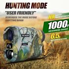 Hunting Laser Rangefinder With Rechargeable Battery 1000 Yards Clear Accurate