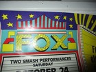 10-24-1981 Rock N Roll Revival Fox Theater Detroit Chuck Berry Poster 17 X 22
