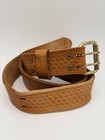 Vintage Klein Tools 5415 Heavy-duty Embossed Tool Lineman   s Leather Belt