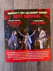 Hadestown Broadway Musical Flyer Advertisement Myra Malloy Ali Louis Bourzgui