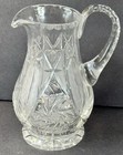 American Brilliant Cut Glass Pitcher 