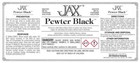 Jax Pewter Black Blackener Stained Glass Patina Tools Supplies - 16 Oz  Pint