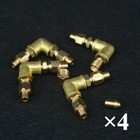 Premium Live Steam 1 4  X40 Pipe 90   Elbow Precision Model Engine Fitting       Part