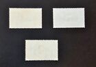Malaya Straits Settlements 1935 Kgv Silver Jubilee Mh Sc 213-215  Sg 256-258