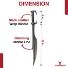Spartan Forged Warrior 300 Hoplite Battle Sword Movie Replica Collectible