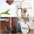 Faux Suede Leather Cord For Jewelry Making Flat String Roll 50 Coffee