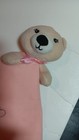 Baby Starters Teddy Bear Lovey Pink Little Sweetheart Rattle Security Blanket