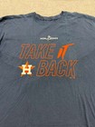 Majestic Houston Astros 2019 World Series Tee Shirt - Men s Xl - 100  Cotton
