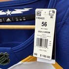 New Adidas Authentic   Buffalo Sabres   Size 56 Blank Away White Nhl Jersey