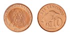Sao Tome And Principe 10 Centimos - 2 Dobras Set  2017  N  130400-130404  Mint