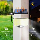 Led Solar Street Lights 9900000lm Security Flood Lamp Motion Sensor Outdoor Wall