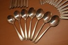 Vintage  42 Piece Set  Oneida Wm  A  Rogers Heirloom Plate Silverplate