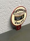 Copenhagen Snuff Thick Metal Plate Topper Tobacco Cigar Pipe Chew Gas Oil Sign