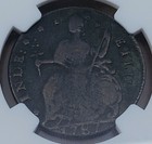 1787 Connecticut Copper  Draped Bust Left Ngc Fine Details Corrosiin
