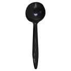 Karat Pp Plastic Medium Weight Soup Spoons Bulk Box - Black - 1 000 Ct  U2002b