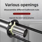 Multifunctional Sink Wrench Set  2-pack Basin And Faucet Wrench Tool With Fou 