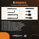 3l 8l 10l Transmission Oil Filling Liquid Extractor Atf Adaptors Refill Pump Kit