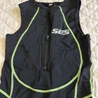 Sls3 Triathlon  Reflextive Suits Mens Aerodynamic Sleeveless Black green  Large 