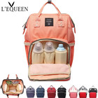Lequeen Mummy Maternity Diaper Bag Backpack Nappy Bag Large Capacity Stroller Ba