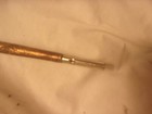 Antique Victorian Ornate Gold Filled Mother Pearl Umbrella Handle 13 25  