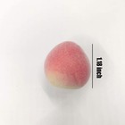 Mini Artificial Peach Fake Fruit Small Simulation Pink 