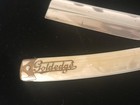 Vintage Dubl Duck Pearlduck Goldedge Solingen Germany Straight Razor Excellent  