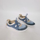 Clarks Collection Leather Sneakers Shoes Teagan Womens Size 10  Blue Brown White