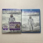 Interstellar Blu-ray dvd 3 Disc Set W 70mm Imax Film Cell-pre Owned
