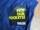 Vintage Nos 70 s Dodger Gym Running Shorts Youth Sizing Dark Blue  2 