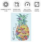Diamond Dotz Pineapple Crush Fruit Diamond Painting Kits For Adults - Diamond Ar