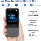 2025 Smart Ai Portable Translator 138 Language Real Time Response With Speakers