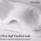 3 Pairs Men Women Diabetic Ankle Socks Brown Health Circulatory Cotton Size 9-11